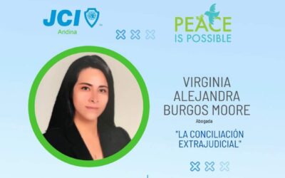 Jornadas de Cultura de Paz – Virginia Alejandra Burgos Moore